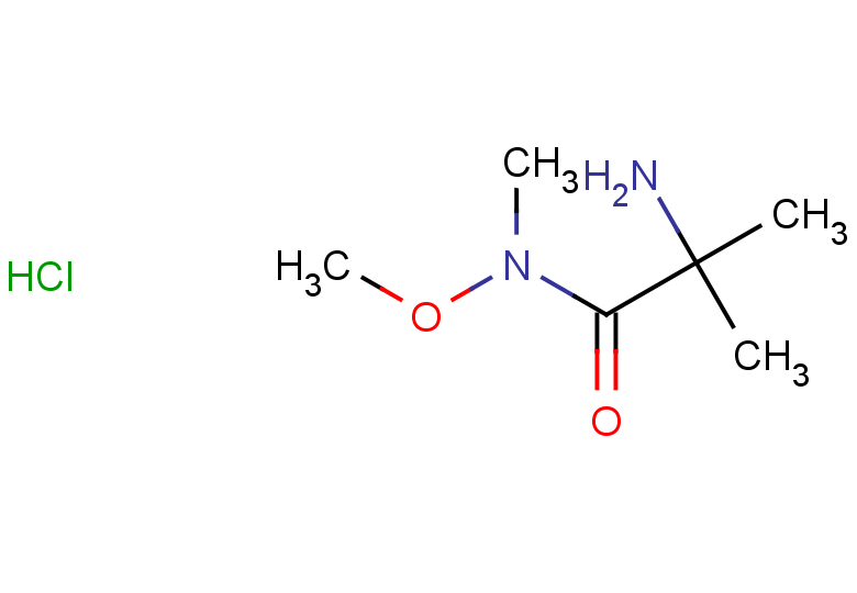 2-amino-N-methoxy-N,2-dimethylpropanamide hydrochloride