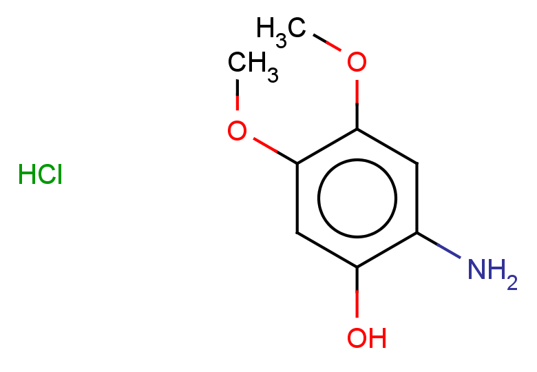 2-amino-4,5-dimethoxyphenol hydrochloride