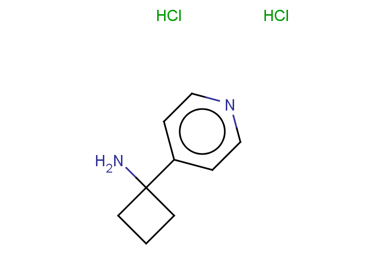 1-(pyridin-4-yl)cyclobutan-1-amine dihydrochloride