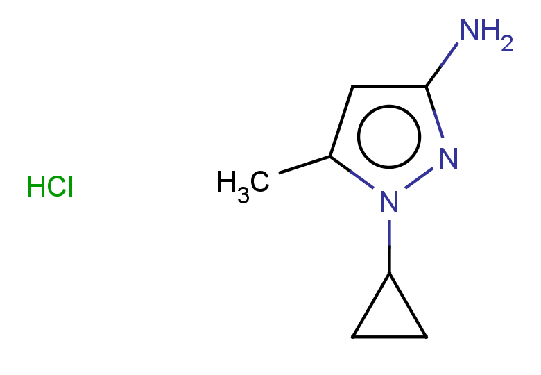 1-cyclopropyl-5-methyl-1H-pyrazol-3-amine hydrochloride