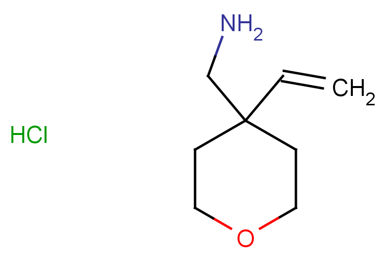 1-(4-ethenyloxan-4-yl)methanamine hydrochloride