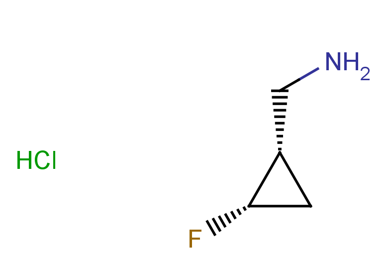 rac-1-[(1R,2R)-2-fluorocyclopropyl]methanamine hydrochloride, cis