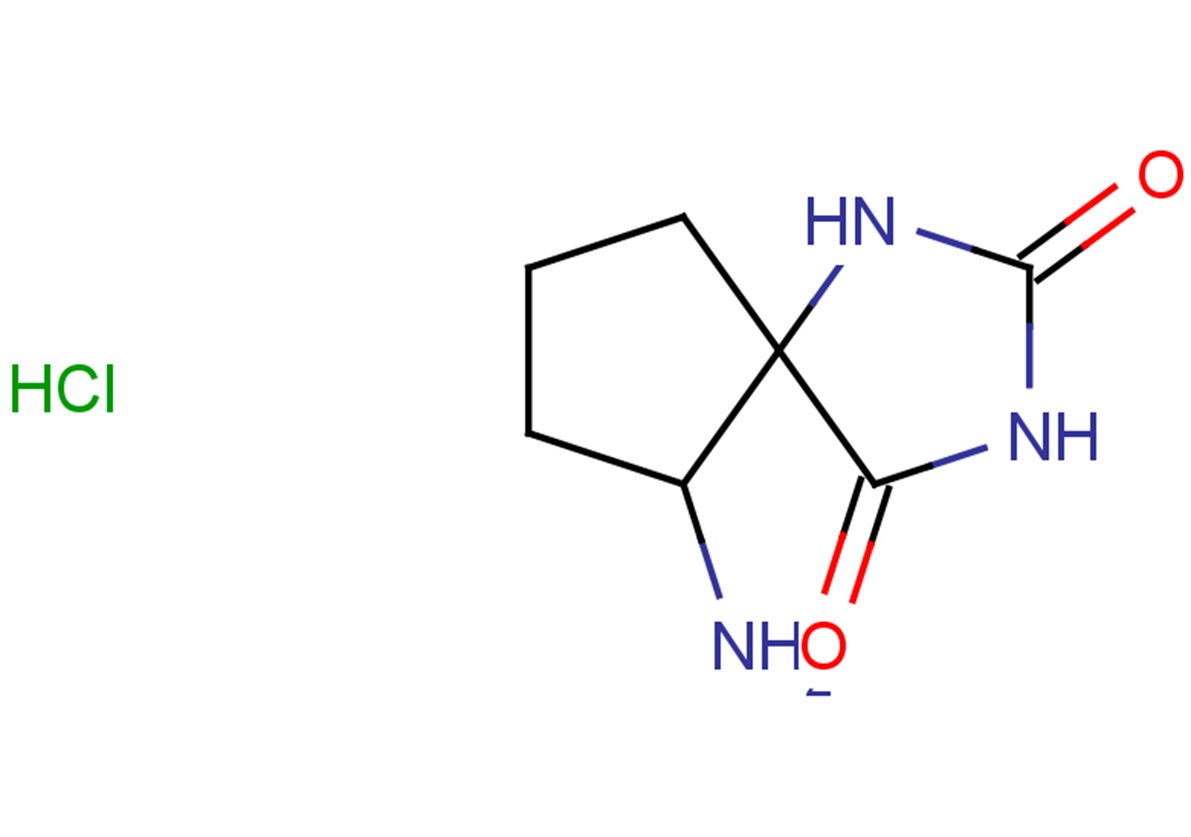6-amino-1,3-diazaspiro[4.4]nonane-2,4-dione hydrochloride