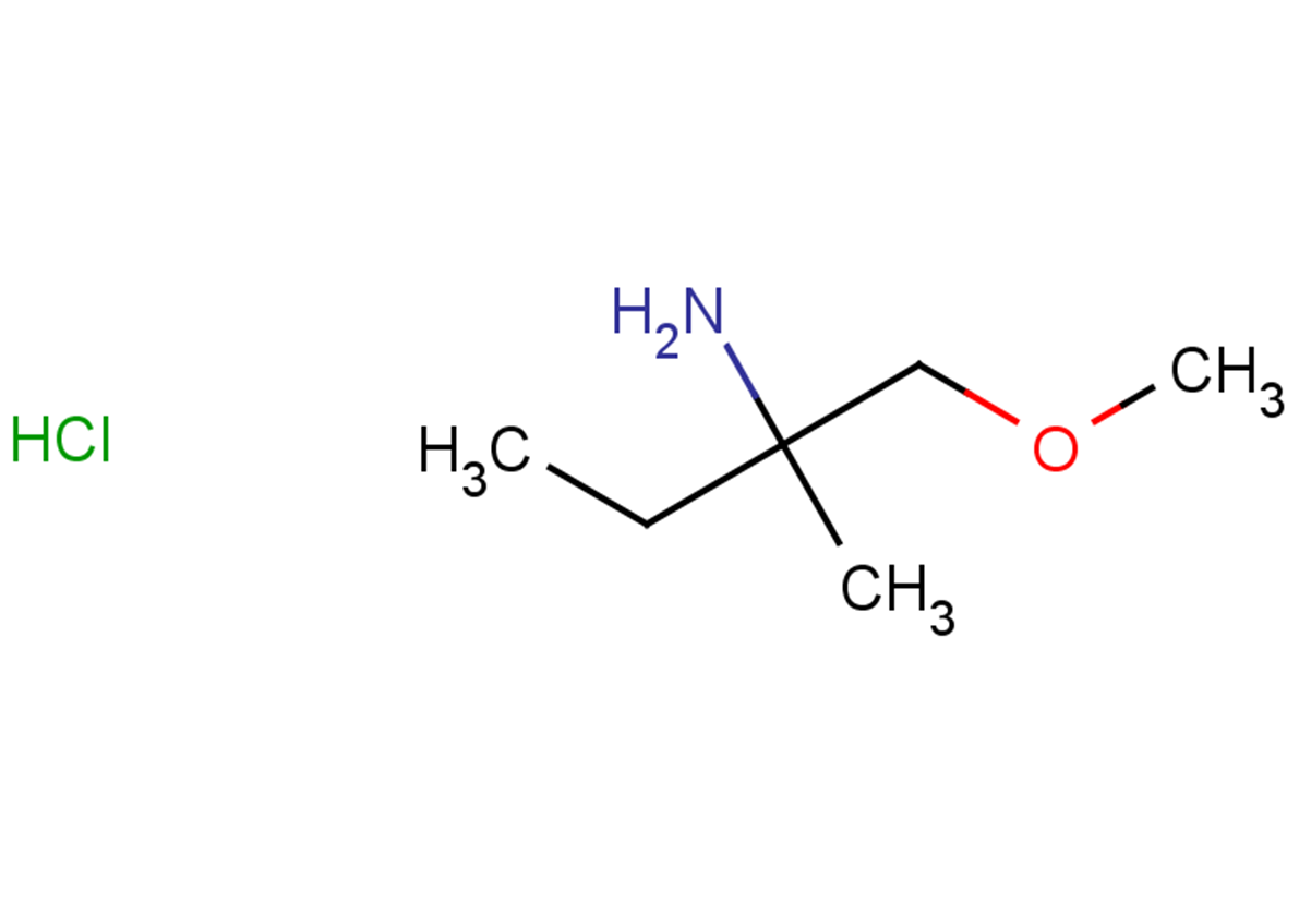 1-methoxy-2-methylbutan-2-amine hydrochloride