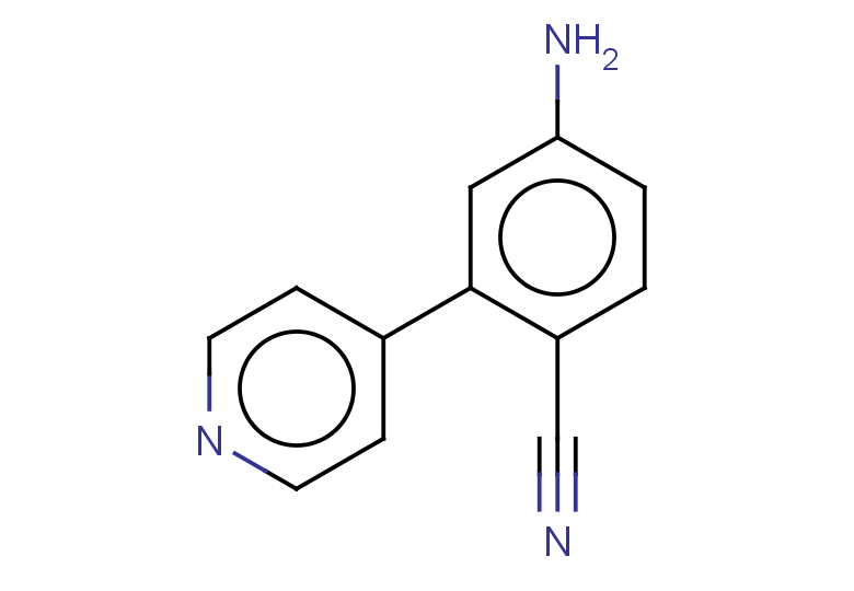 4-amino-2-(pyridin-4-yl)benzonitrile