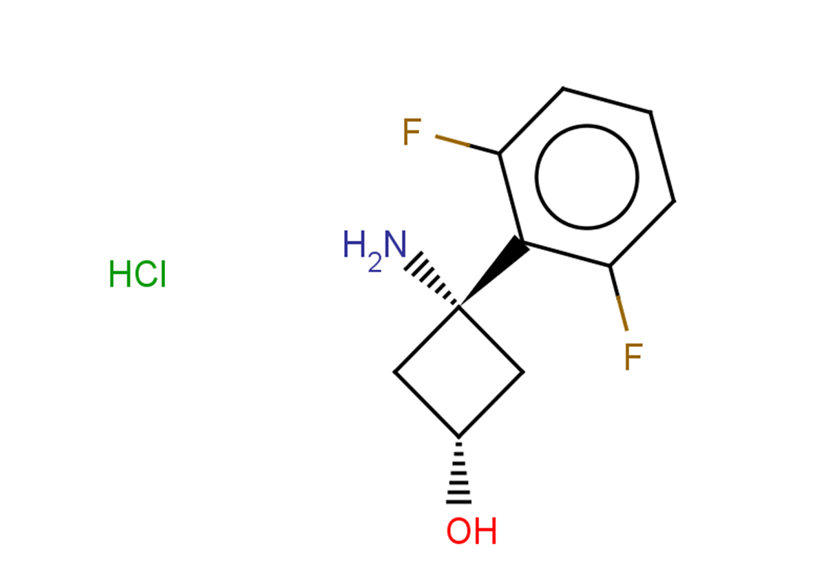 rac-(1s,3s)-3-amino-3-(2,6-difluorophenyl)cyclobutan-1-ol hydrochloride