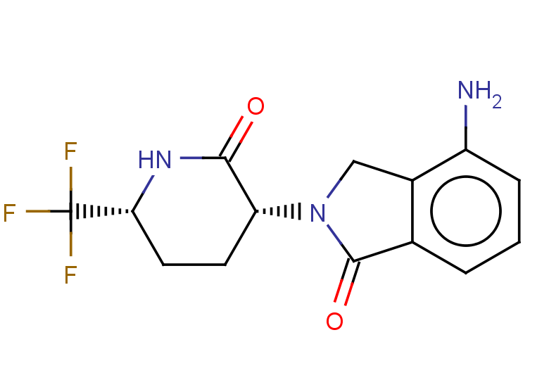 rac-4-amino-2-[(3R,6R)-2-oxo-6-(trifluoromethyl)piperidin-3-yl]-2,3-dihydro-1H-isoindol-1-one, cis