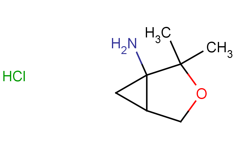 2,2-dimethyl-3-oxabicyclo[3.1.0]hexan-1-amine hydrochloride