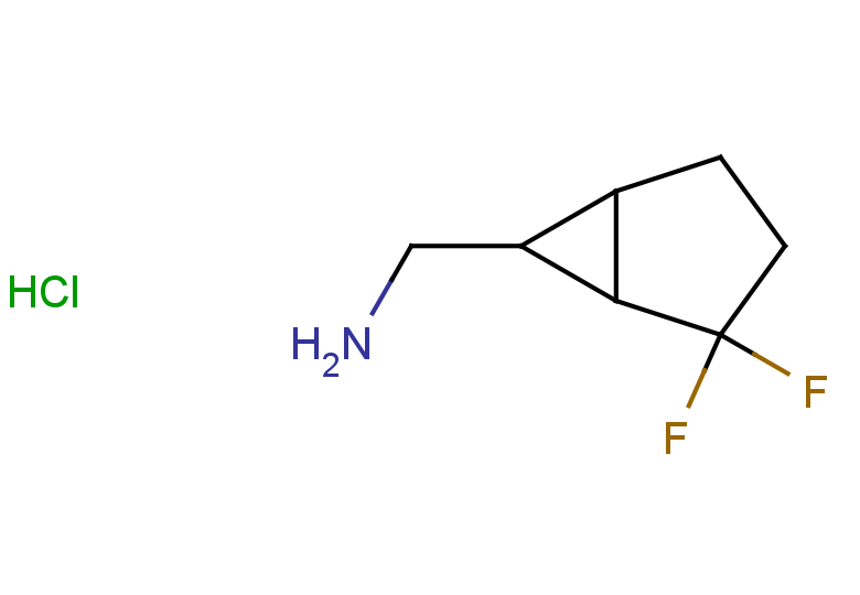 1-{2,2-difluorobicyclo[3.1.0]hexan-6-yl}methanamine hydrochloride