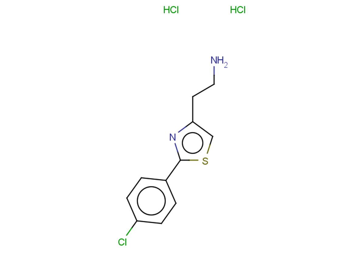 2-[2-(4-chlorophenyl)-1,3-thiazol-4-yl]ethan-1-amine dihydrochloride