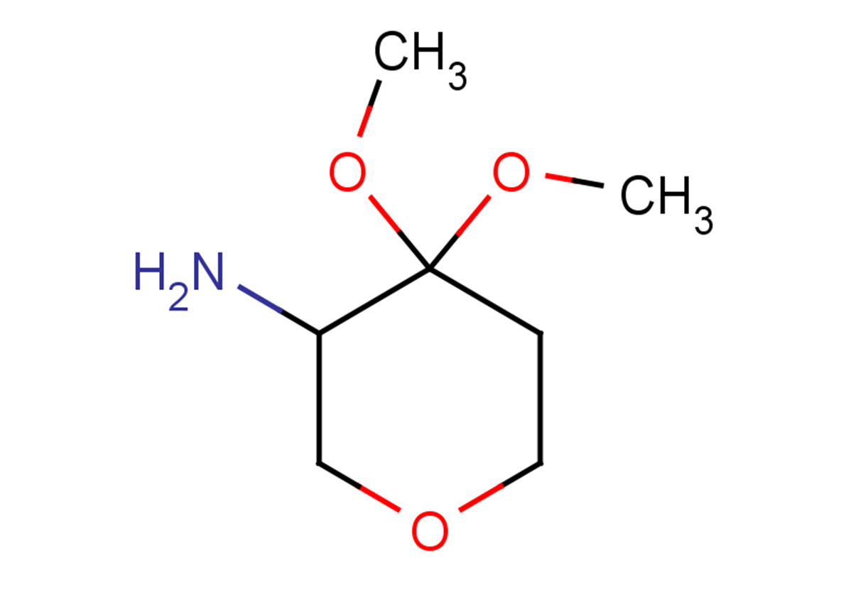 4,4-dimethoxyoxan-3-amine