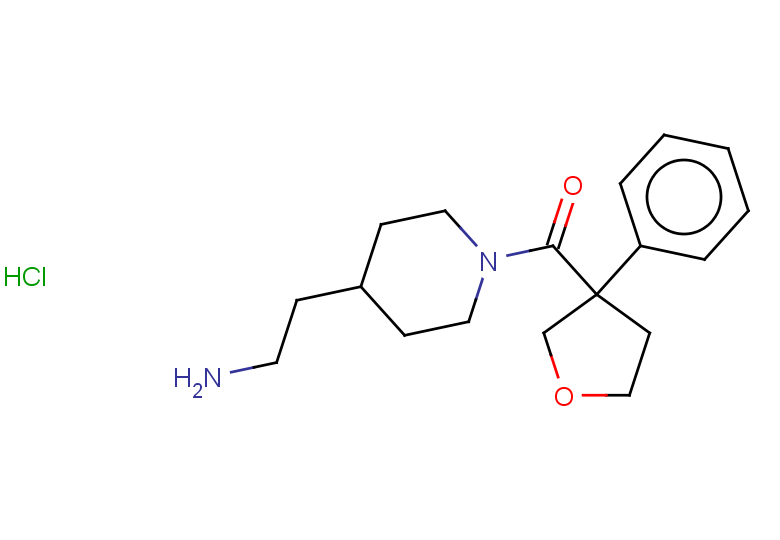 2-[1-(3-phenyloxolane-3-carbonyl)piperidin-4-yl]ethan-1-amine hydrochloride