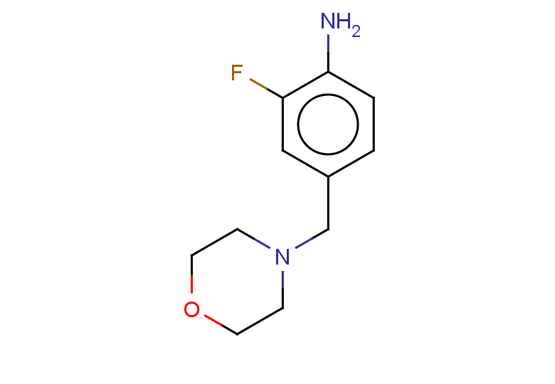 2-fluoro-4-[(morpholin-4-yl)methyl]aniline