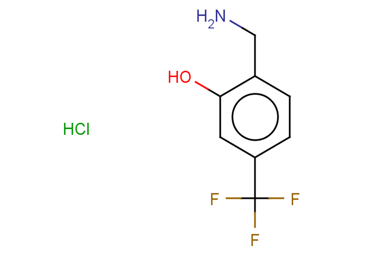2-(aminomethyl)-5-(trifluoromethyl)phenol hydrochloride