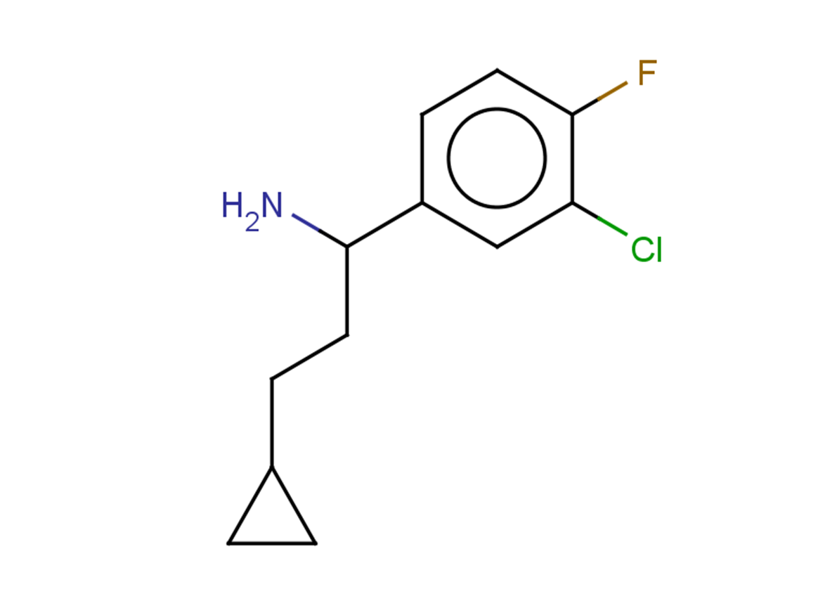 1-(3-chloro-4-fluorophenyl)-3-cyclopropylpropan-1-amine