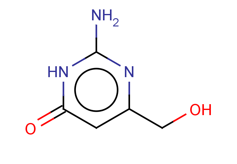 2-amino-6-(hydroxymethyl)-3,4-dihydropyrimidin-4-one