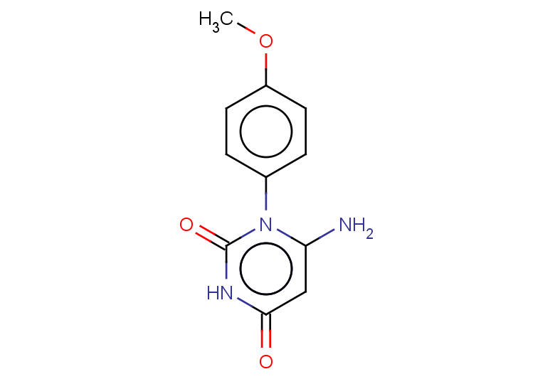 6-amino-1-(4-methoxyphenyl)-1,2,3,4-tetrahydropyrimidine-2,4-dione