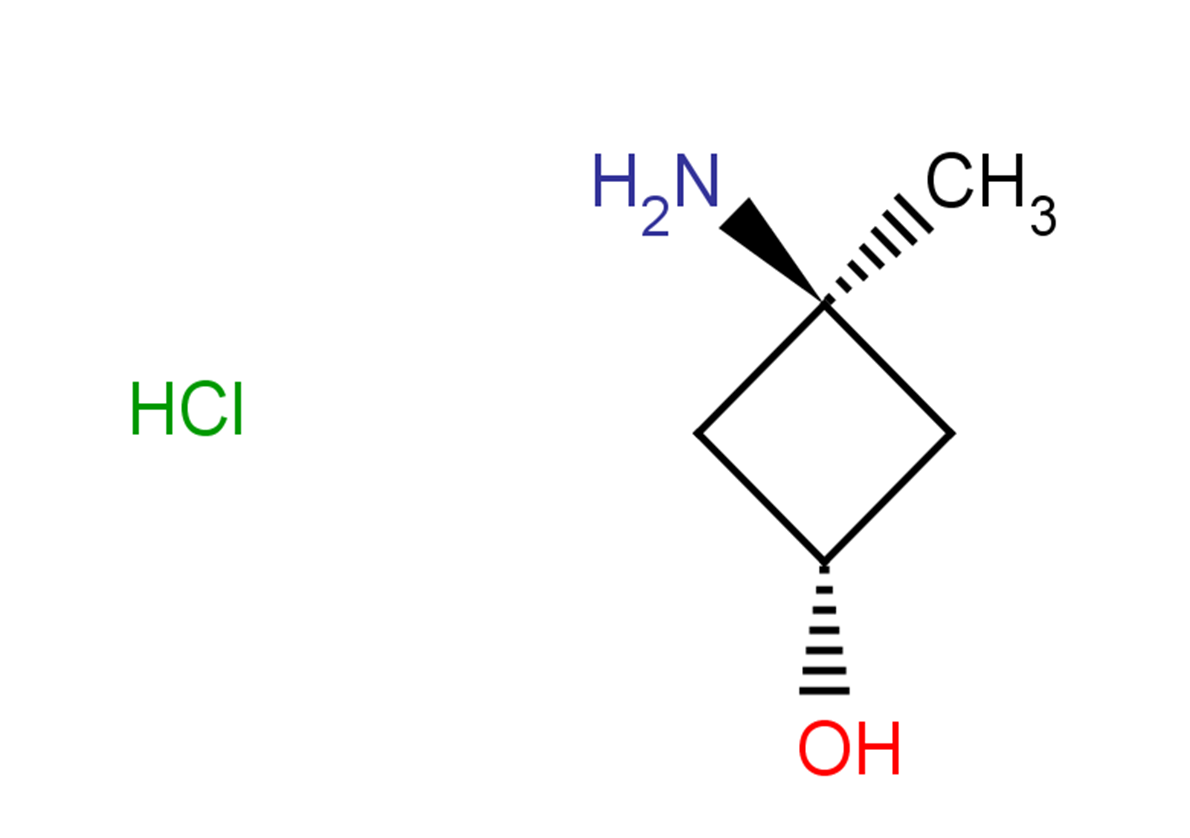 rac-(1s,3r)-3-amino-3-methylcyclobutan-1-ol hydrochloride