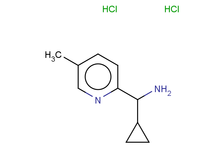 1-cyclopropyl-1-(5-methylpyridin-2-yl)methanamine dihydrochloride