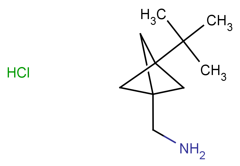 1-{3-tert-butylbicyclo[1.1.1]pentan-1-yl}methanamine hydrochloride