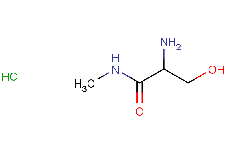 2-amino-3-hydroxy-N-methylpropanamide hydrochloride