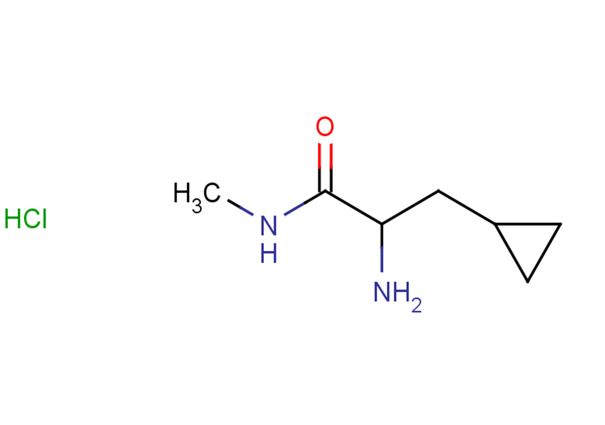 2-amino-3-cyclopropyl-N-methylpropanamide hydrochloride