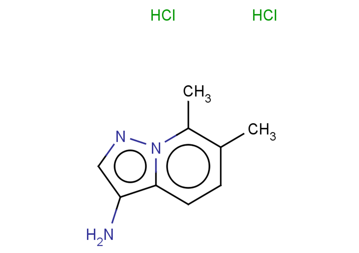 6,7-dimethylpyrazolo[1,5-a]pyridin-3-amine dihydrochloride