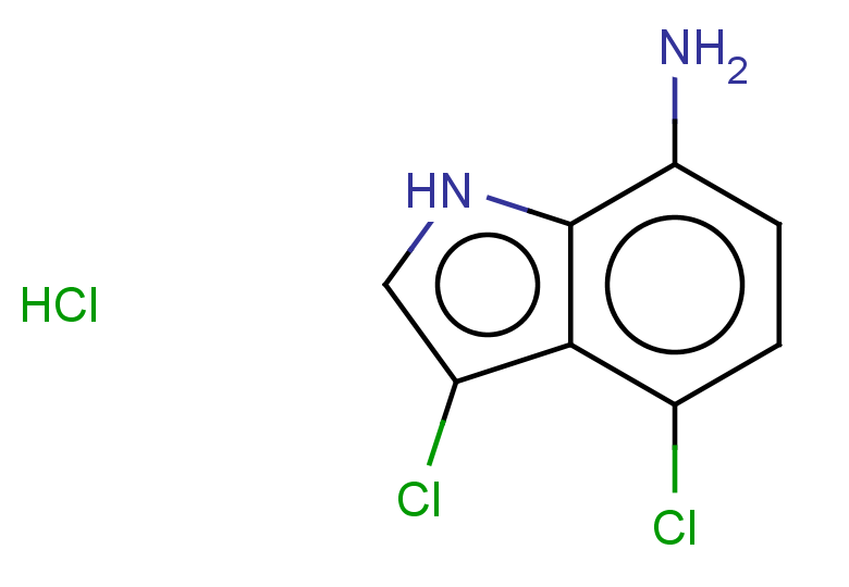3,4-dichloro-1H-indol-7-amine hydrochloride