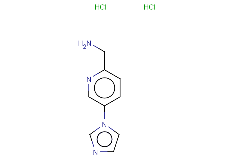 1-[5-(1H-imidazol-1-yl)pyridin-2-yl]methanamine dihydrochloride