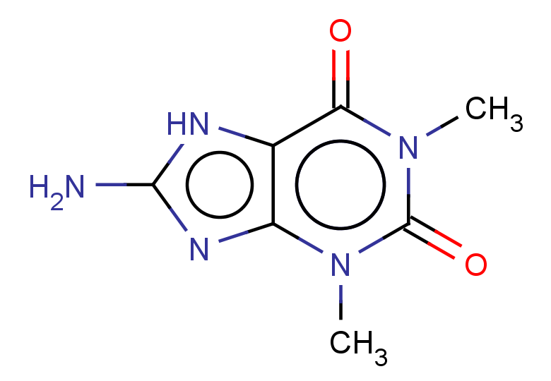 8-amino-1,3-dimethyl-2,3,6,7-tetrahydro-1H-purine-2,6-dione
