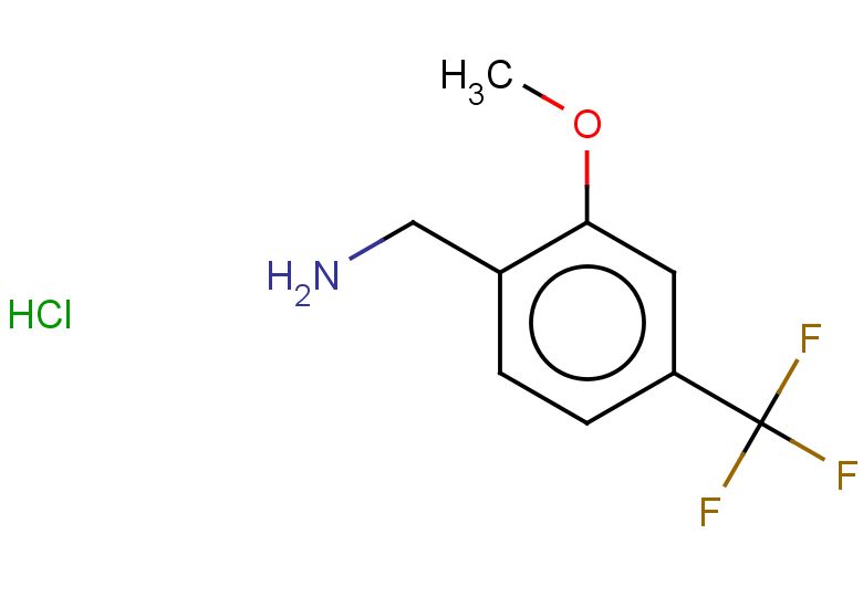 1-[2-methoxy-4-(trifluoromethyl)phenyl]methanamine hydrochloride