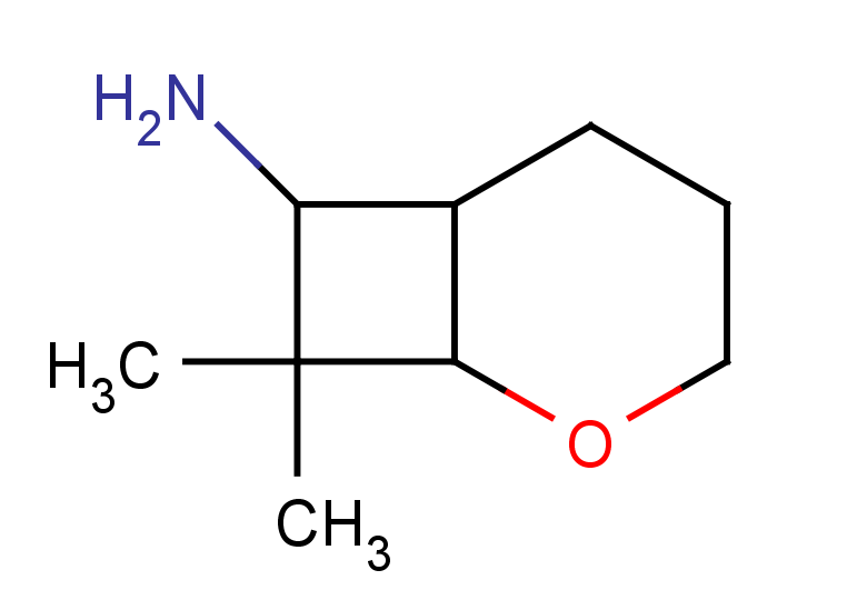 8,8-dimethyl-2-oxabicyclo[4.2.0]octan-7-amine