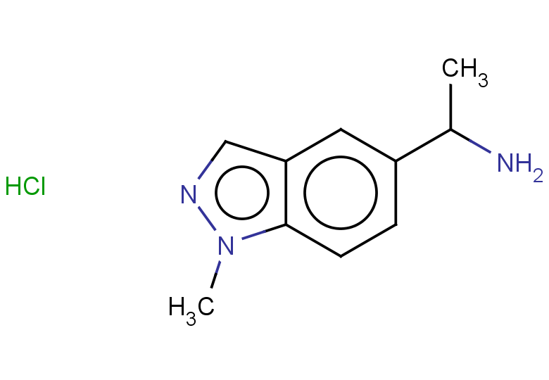 1-(1-methyl-1H-indazol-5-yl)ethan-1-amine hydrochloride