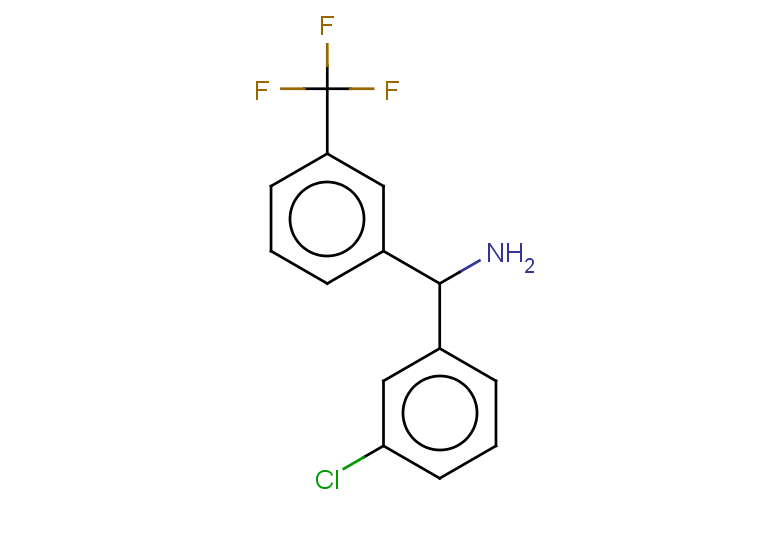 (3-chlorophenyl)(3-(trifluoromethyl)phenyl)methanamine