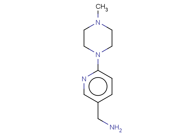 [6-(4-methylpiperazin-1-yl)pyridin-3-yl]methanamine