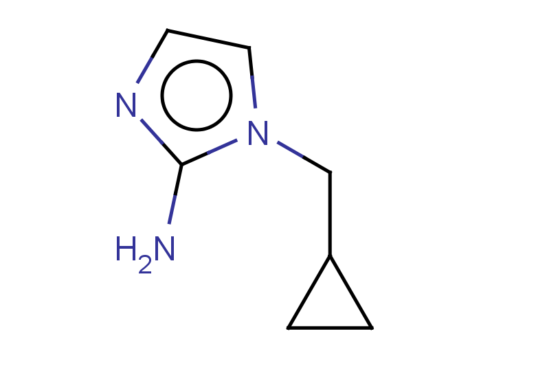 1-(cyclopropylmethyl)-1H-imidazol-2-amine