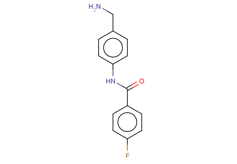 N-[4-(aminomethyl)phenyl]-4-fluorobenzamide
