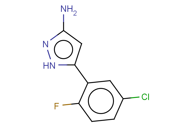 5-(5-chloro-2-fluorophenyl)-1H-pyrazol-3-amine