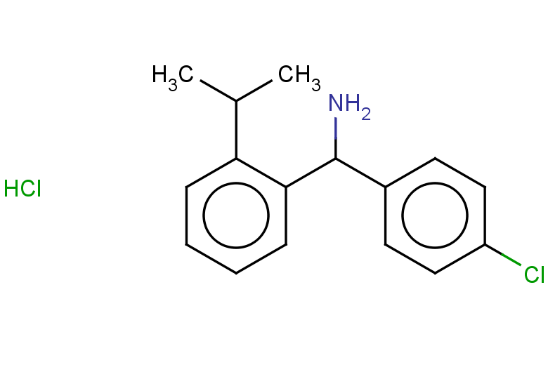 (4-chlorophenyl)[2-(propan-2-yl)phenyl]methanamine hydrochloride