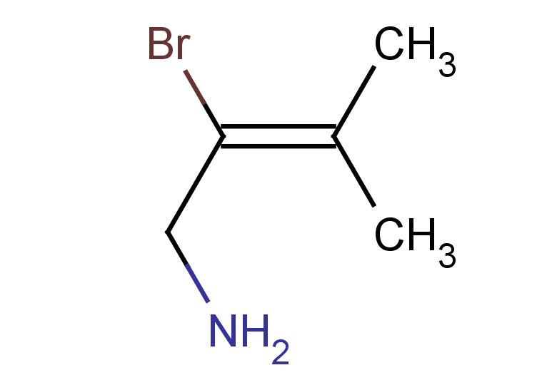 2-bromo-3-methylbut-2-en-1-amine