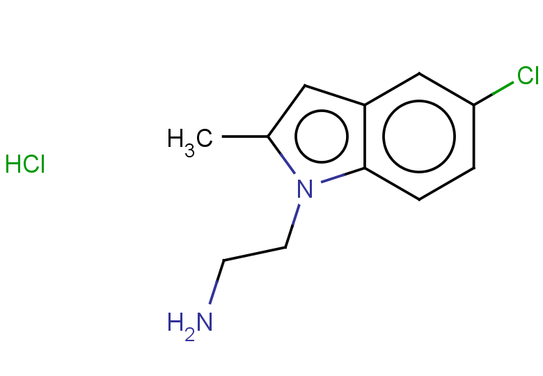 2-(5-chloro-2-methyl-1H-indol-1-yl)ethan-1-amine hydrochloride