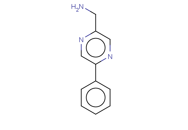 (5-phenylpyrazin-2-yl)methanamine
