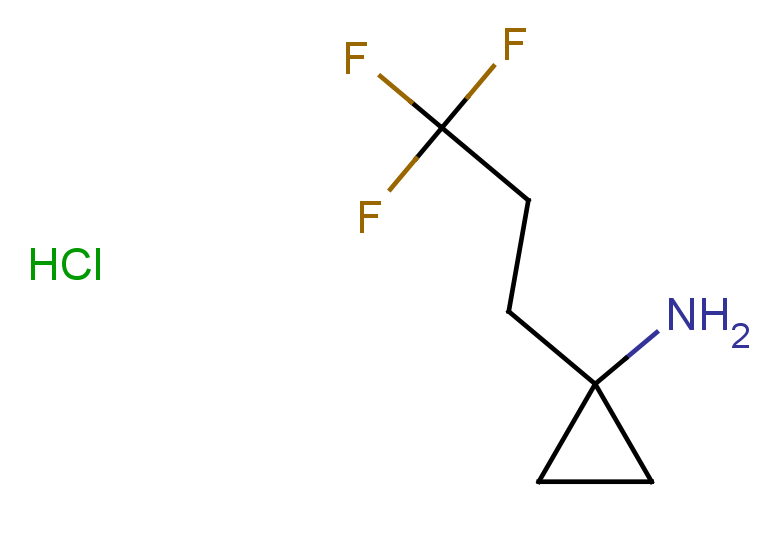 1-(3,3,3-trifluoropropyl)cyclopropan-1-amine hydrochloride