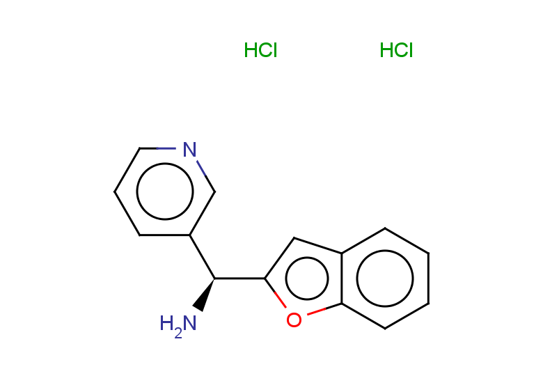 (1S)-1-(1-benzofuran-2-yl)-1-(pyridin-3-yl)methanamine dihydrochloride