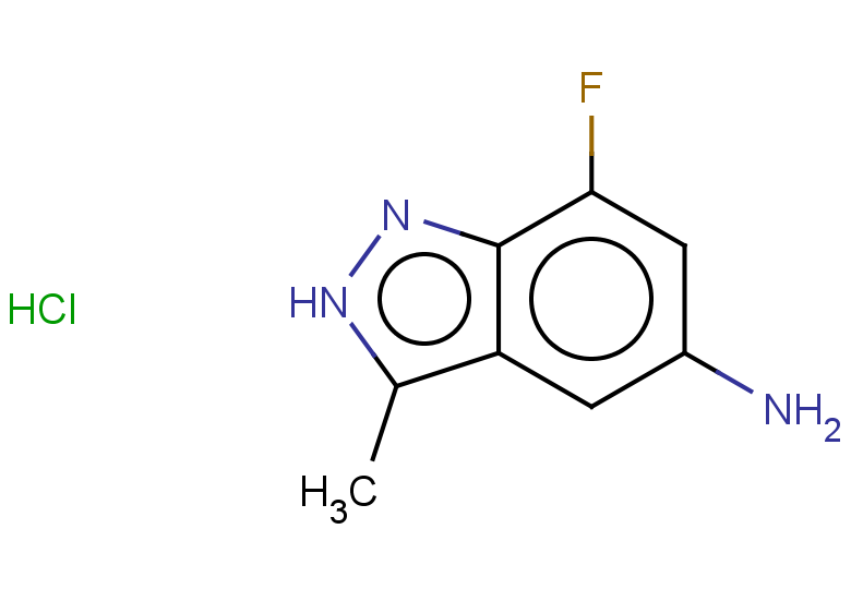 7-fluoro-3-methyl-2H-indazol-5-amine hydrochloride