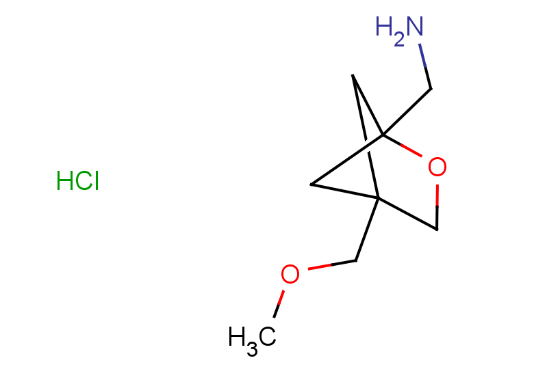 1-[4-(methoxymethyl)-2-oxabicyclo[2.1.1]hexan-1-yl]methanamine hydrochloride