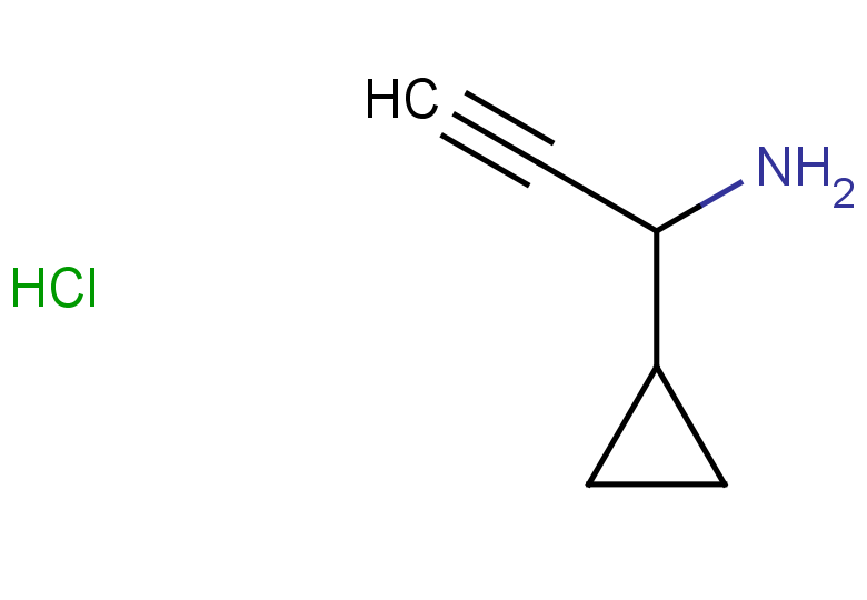 1-cyclopropylprop-2-yn-1-amine hydrochloride