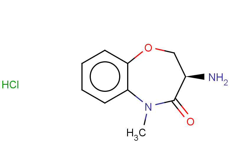 (3R)-3-amino-5-methyl-2,3,4,5-tetrahydro-1,5-benzoxazepin-4-one hydrochloride