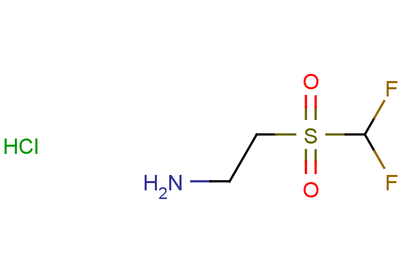 2-difluoromethanesulfonylethan-1-amine hydrochloride