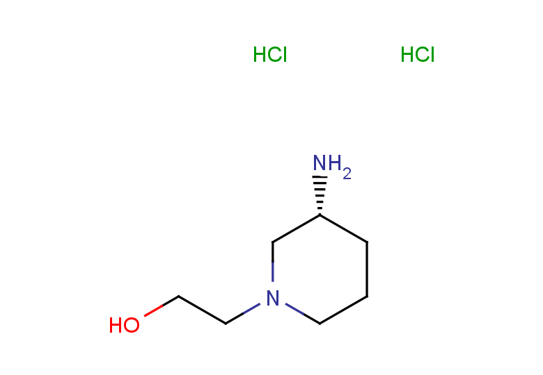 2-[(3R)-3-aminopiperidin-1-yl]ethan-1-ol dihydrochloride